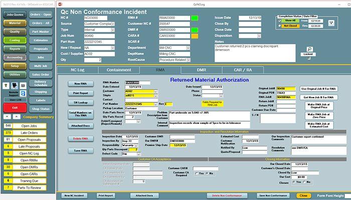 Shop Keeper Job Control Unified quality document management and reporting