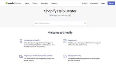 Shopify Get Help Whenever You Need It