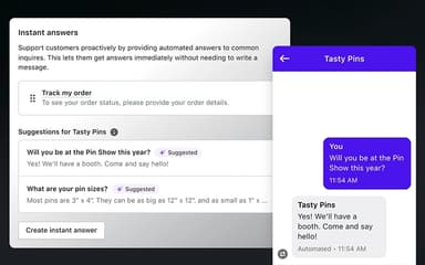 Shopify Inbox Instant Answers