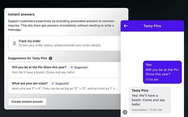 Shopify Inbox Instant Answers