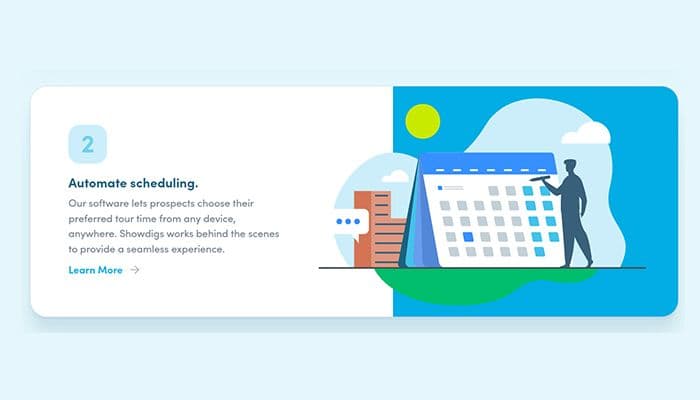 Showdigs Automate scheduling