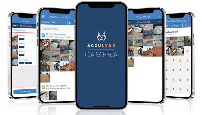 Simplify job documentation and photo management with the new mobile Camera App from AccuLynx