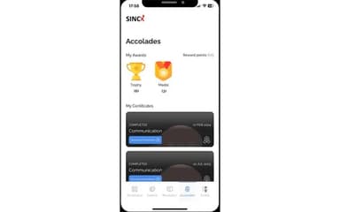 Sincx Learn Accolades