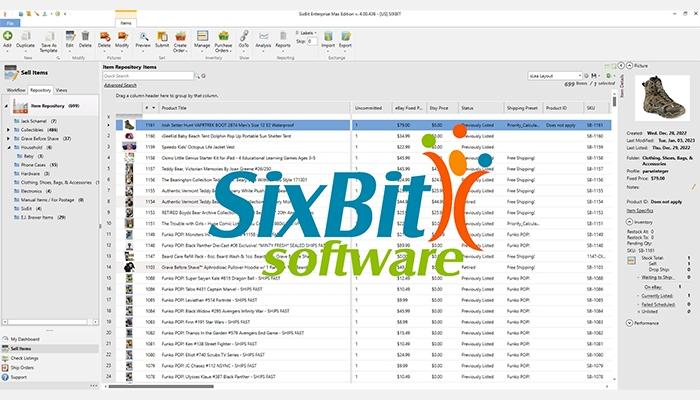 SixBit Streamline eCommerce with Unified Management