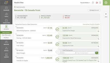 SlickPie Bank Reconciliation