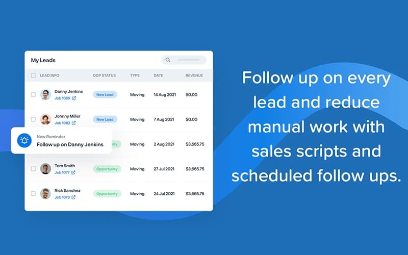 SmartMoving Lead Follow-Up