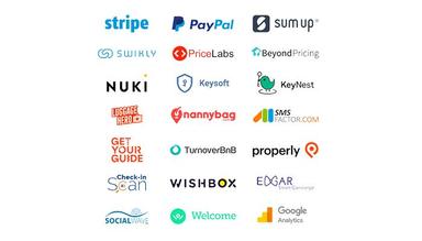 Smoobu Logos of short-term Rental Service Providers