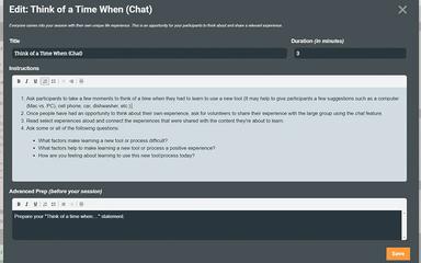 SoapBox Customizable Activities