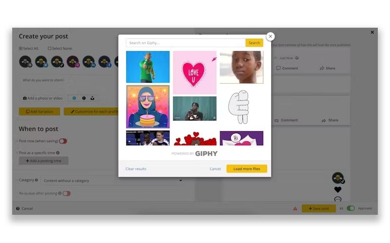 SocialBee Create Your Post