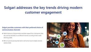 Solgari provides customers with their preferred choice of communication channels