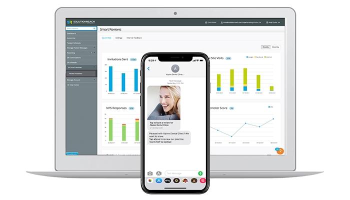 Solutionreach Review Dashboard