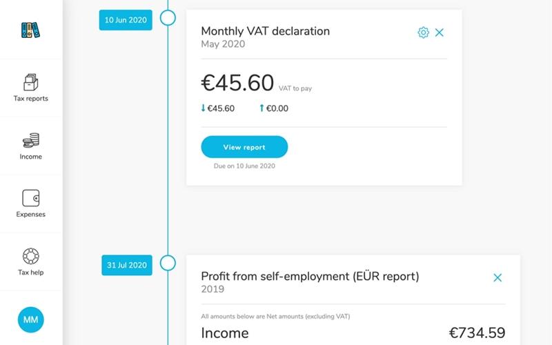Sorted Monthly VAT Declaration