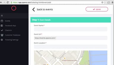 Sparxo Event Details