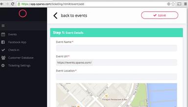 Sparxo Event Details