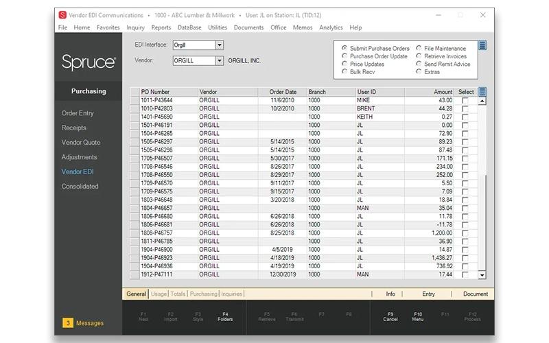 Spruce Purchasing Vendor