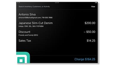 Square for Retail discounts