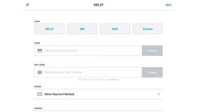 Square for Retail payment processing