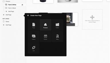 Squarespace Create product page