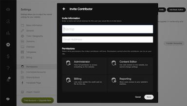 Squarespace User roles