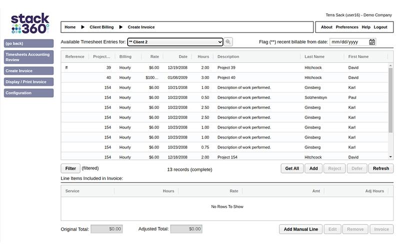Stack360 Reports