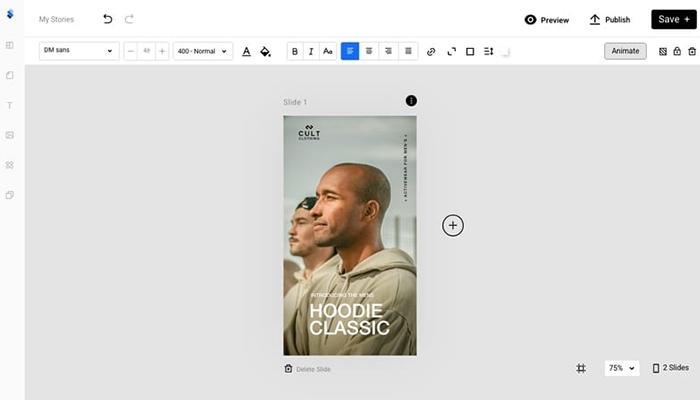 StorifyMe Customizable Template