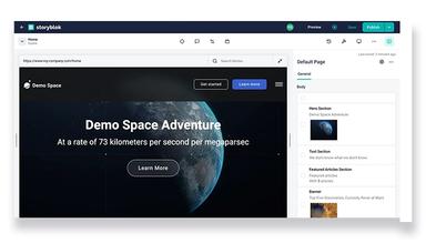 Storyblok Visual Editor