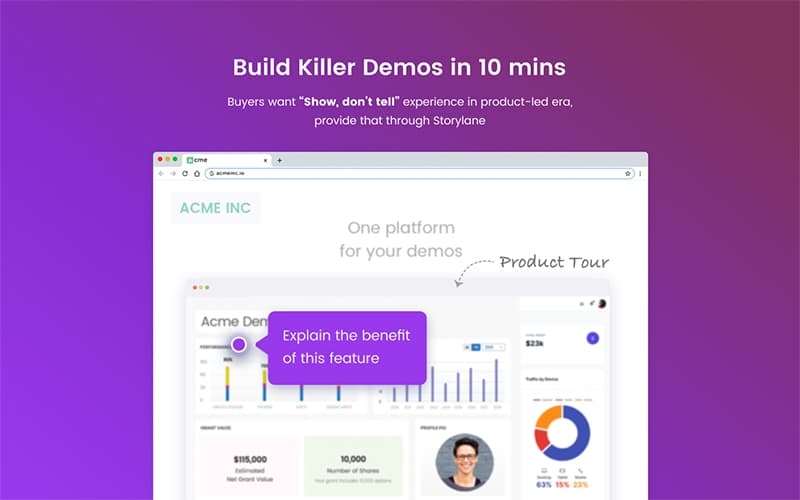Storylane Buils Killer Demo