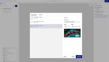 Storyteq Magic Resizing