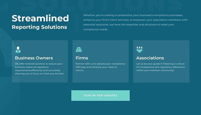 Streamlined reporting solutions