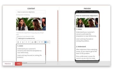 Streamz Content Preview