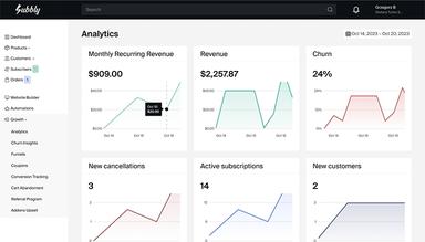 Subbly Analytics Page