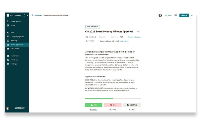 Surfboard Board Approvals