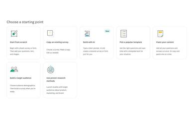 SurveyMonkey Colleting Response