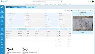 SutiExpense eSignature for expense report approvals