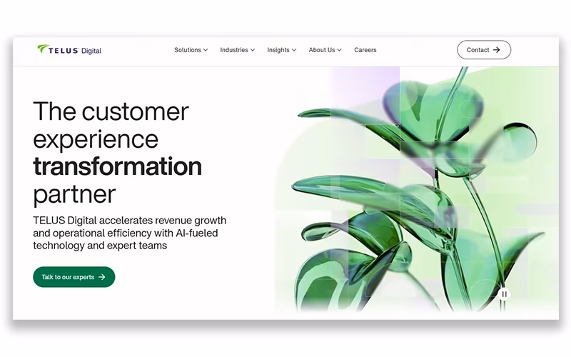 TELUS International Homepage