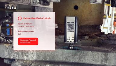 TRACTIAN identifies potential Machine Failures