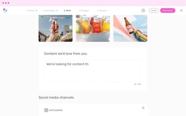 TRIBE content sourcing