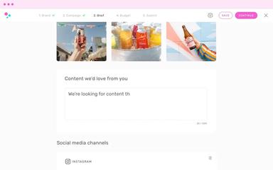 TRIBE content sourcing
