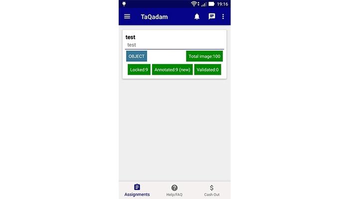 TaQadam Image Annotation Assignments
