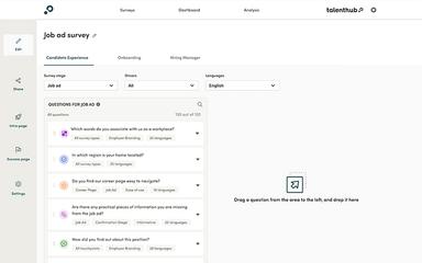 Talenthub Job Ad Survey
