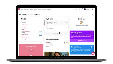 Teamtailor Home Dashboard