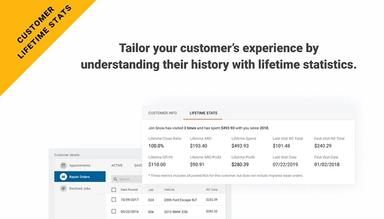 Tekmetric customer details and repair order