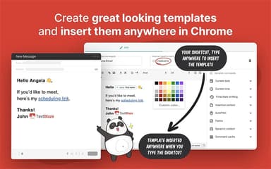 Text Blaze — Rich Templates with Links, Images, and More