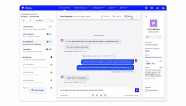Textline Customer Support Use Case