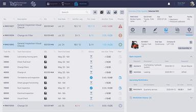 The Asset Guardian Work Order Page