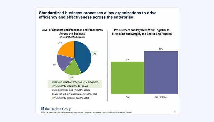 The Hackett Group Standardized Processes