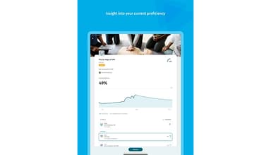 The truly unique Drillster algorithm calculates each individual forgetting curve. It knows when knowledge and skills decline and notifies every learner in time to brush up.