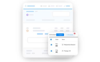 Therabyte Uninvoiced