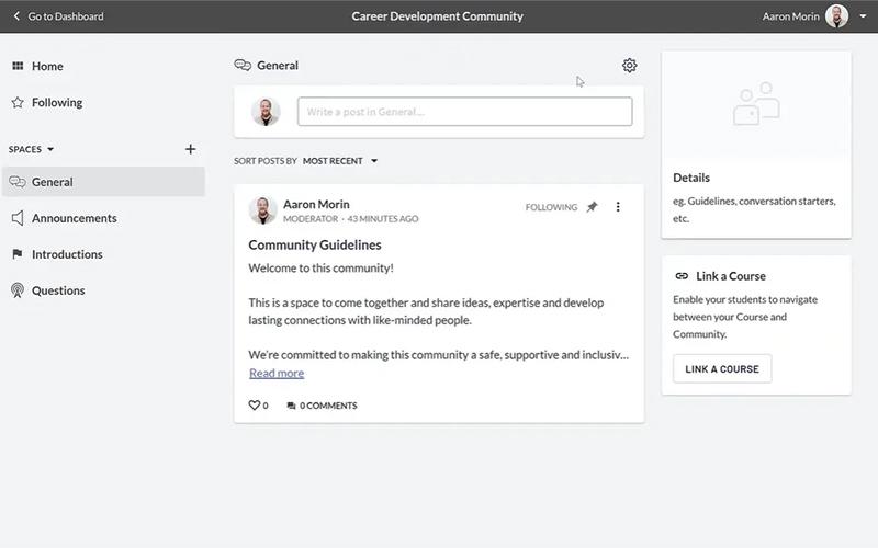 Thinkific Career Development Community