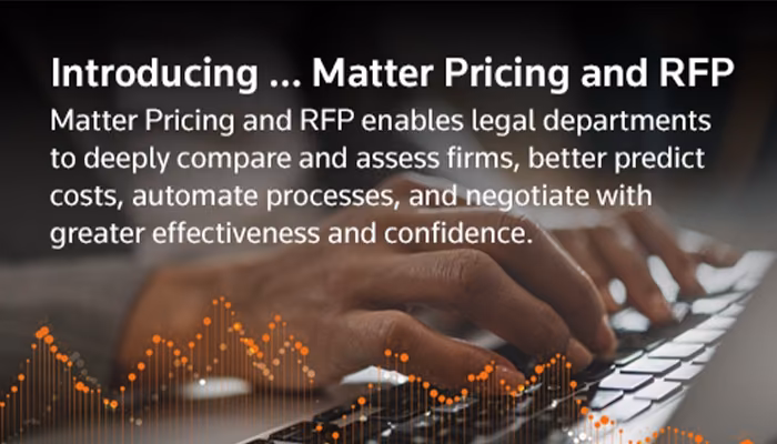 Thomson Reuters Matter Pricing and RFP
